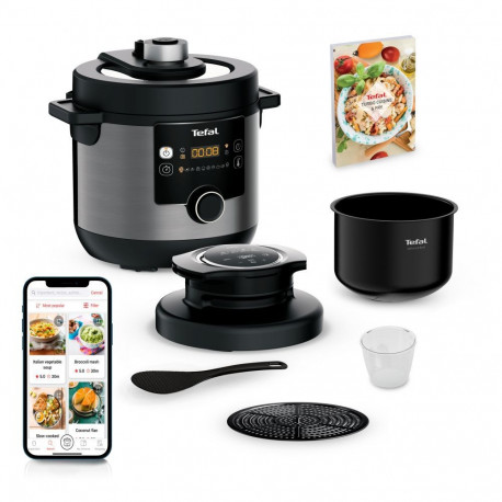TEFAL CY7788 Turbo Cuisine & Fry Multifunction pot, Black