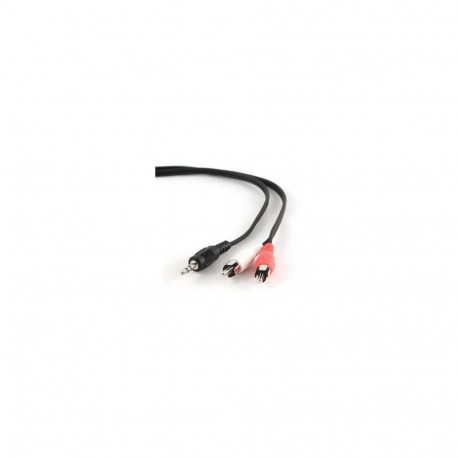 Cablexpert 1.5m, 3.5mm/2xRCA, M/M 1.5 m, Black, Red, White