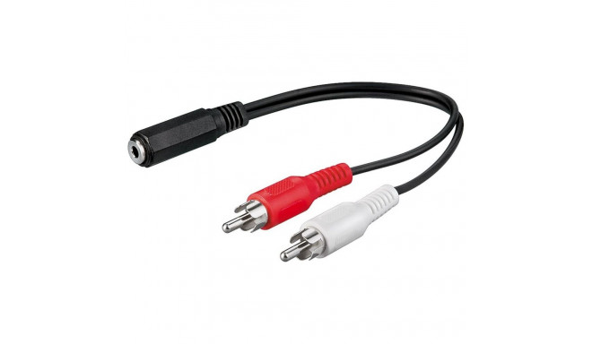 Goobay Audio cable adapter, 3.5 mm 50092
