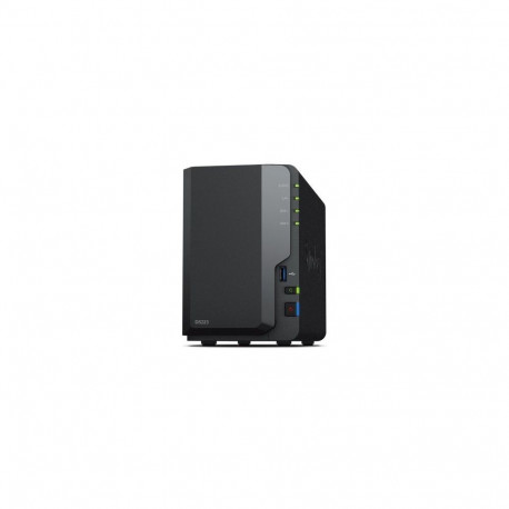 Synology DS223 Up to 2 HDD/SSD Hot-Swap, RTD1619B, Processor frequency 1.7 GHz, 2 GB, DDR4, RAID Bas