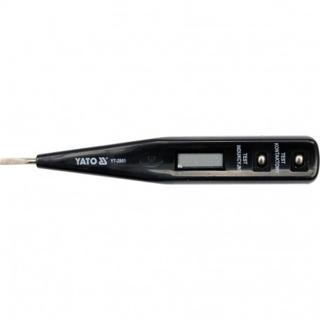 Digital Voltage Tester 12-250V Lcd YT-2861 YATO