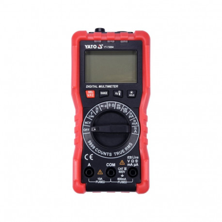 Digitaalne Multimeeter 0-600V YT-73094 YATO