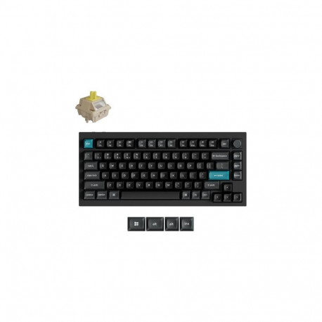 KEYBOARD WRL Q1 ULTRA/BLACK Q1U-M4 KEYCHRON