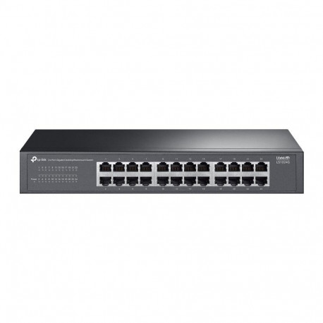Switch|TP-LINK|Switch type Unmanaged|24xRJ-45 ports|RJ-45 Ports Type Gigabit Ethernet (10/100/1000)|