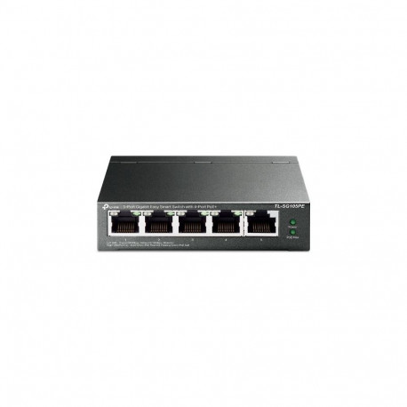 Switch|TP-LINK|Desktop/pedestal|5x10Base-T / 100Base-TX / 1000Base-T|PoE ports 4|TL-SG105PE