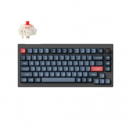 Keychron V1 Max 75% Wireless Mechanical Keyboard / Brown Switch