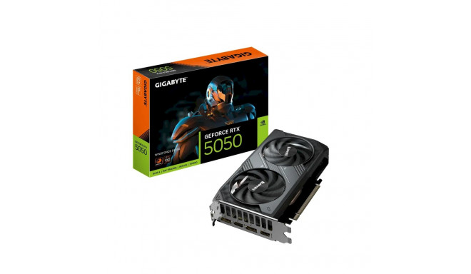 Gigabyte GeForce RTX 5050 Windforce Max Graphics card 8GB GDDR6