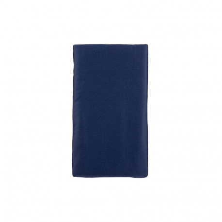 FITTED SHEET SATEEN 160X200+25 NAVY