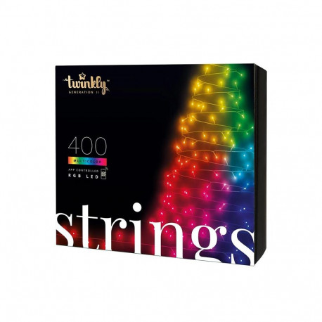 Twinkly jõulutuled 400LED/32m/must-roheline juhe/IP44