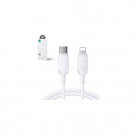 Joyroom Type-C - Lightning Cable Multi-Color Series Cable A14, 30W, 480mb/s, 1.2m, White (S-CL020A14