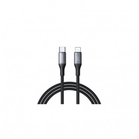Joyroom Type-C - Lightning Cable Flash Series Cable A28, 30W, 480mb/s, 1m, Black (S-A28_CLB1)