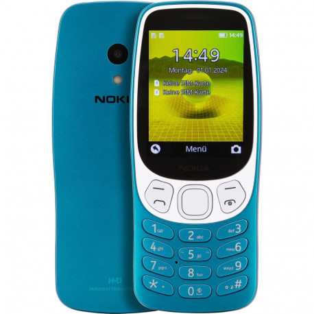 Nokia 3210 4G scuba sinine (ilma toiteadapterita)