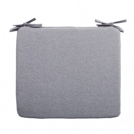 Cushion SIMPLE GREY for chair 38x43x2,5cm