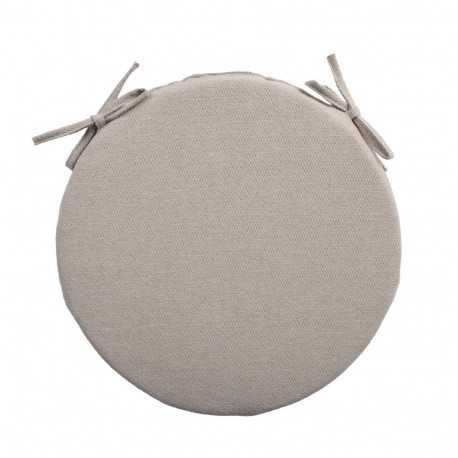 Cushion for chair SIMPLE BEIGE D38x2,5cm