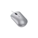 Lenovo | Compact Mouse | 540 | Wired | USB-C | Cloud Grey