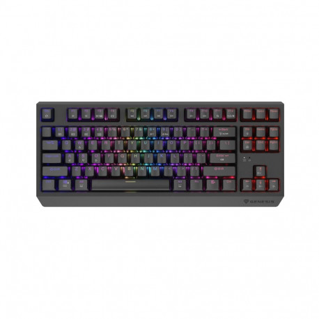 Genesis | THOR 230 | Mechanical Gaming Keyboard | Wireless | US | Outemu Silent Lemon | Black