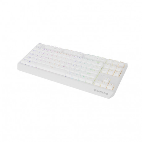 Genesis | THOR 230 | Mechanical Gaming Keyboard | Wireless | US | Outemu Red | White