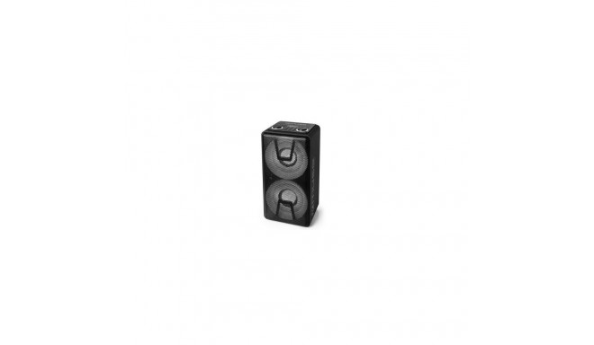 The Muse M-1805DJ is a high-power portable Bluetooth party speaker designed for lar