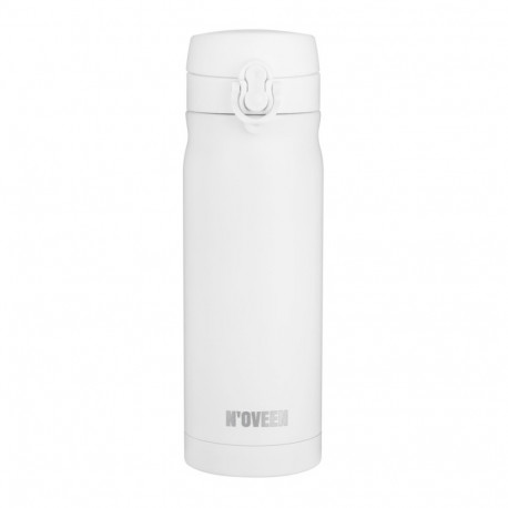 Thermal bottle NOVEEN TB811 white mat 400 ml