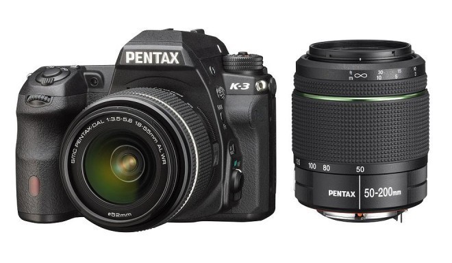 Pentax K-3 + 18-55mm + 50-200mm WR Kit