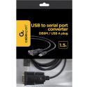 Gembird cable USB-A - DB9M 1.5m
