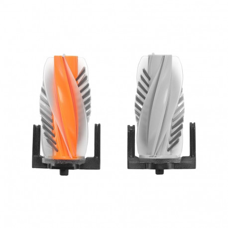 ROMO bristle and rubber elements brush