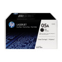 HP tooneri 05A must 2-pakk LaserJet P2035 P2055 4600 lehte
