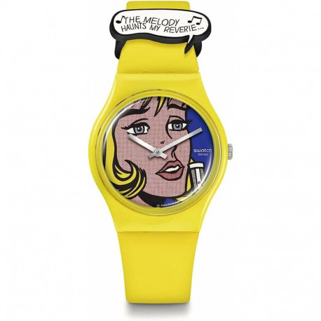 Meeste Kell Swatch REVERIE BY ROY LICHTENSTEIN, THE WATCH (Ø 34 mm)