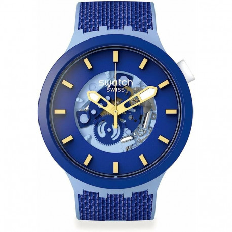 Meeste Kell Swatch BOUNCING BLUE (Ø 47 mm)