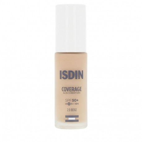 Vedel meigipõhi Isdin COVERAGE Nº 2.0 Beige Spf 50 30 g
