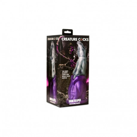 Realistic Dildo XR Violet Silver Ø 4,3 cm Ø 7,4 cm