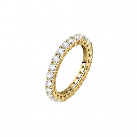 Ladies' Ring Morellato SAQF17018 18 Golden