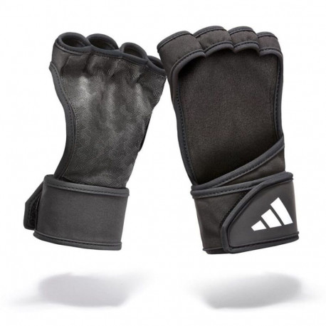 Gloves Adidas Open Back Training Black - S