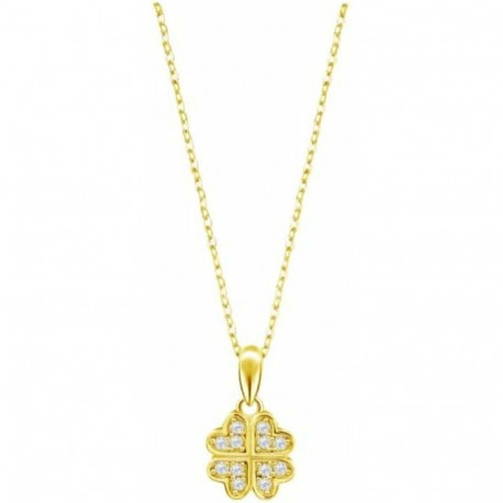 Naiste Kaelakee Lotus LP3052-1/2 Kuldne