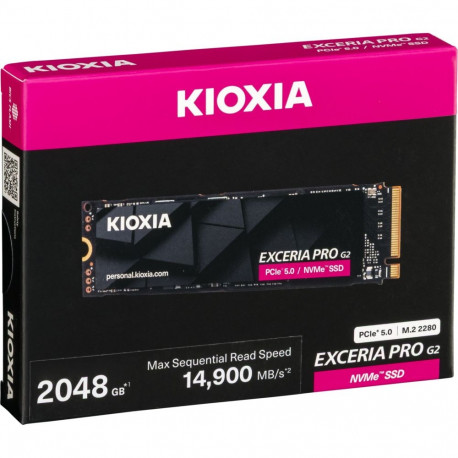 "M.2 2TB Kioxia Exceria Pro G2 LVE10Z2T04G8 SSD"
