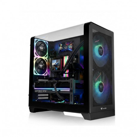"Midi Thermaltake View 390 TG Black"