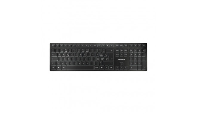 Cherry KW 9100 SLIM [CH] must klaviatuur