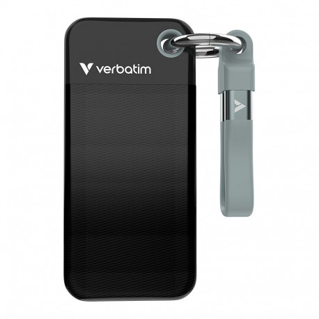 "1TB Verbatim Pocket SSD USB 3.2 black/grey retail"