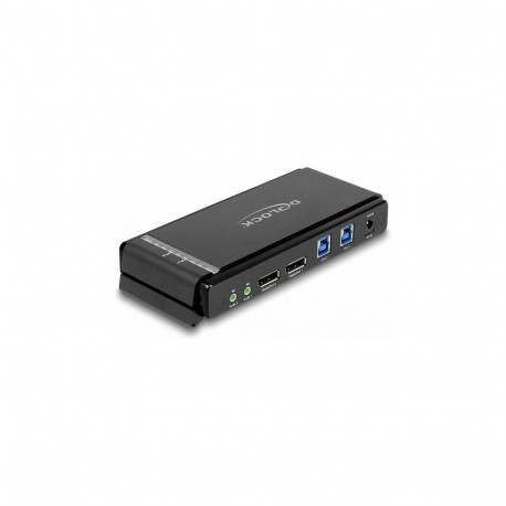 "DisplayPort 1.4 KVM Switch 8K 60 Hz mit USB 5 Gbps und Audio"