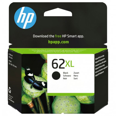 "HP 62XL BLACK INK CARTRIDGE"