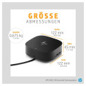 "D HP USB-C G5 Essential Dock 120W Schwarz"