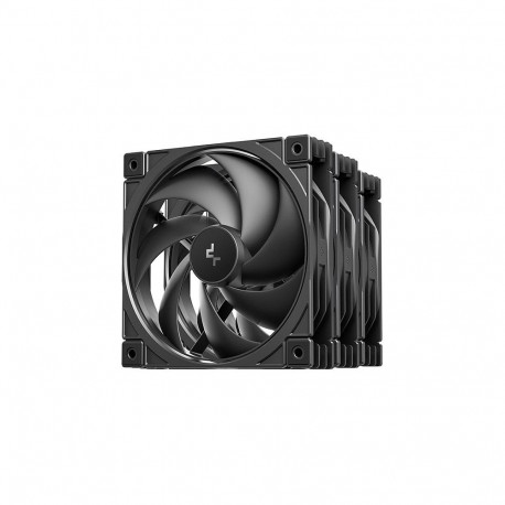 "K COOLER DeepCool FD12 V2 120mm PC Gehäuselüfter PWM black"