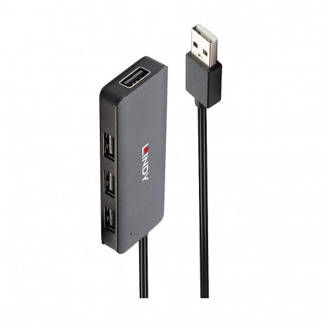 "LINDY USB 2.0 Hub 4 Port ohne Netzteil"