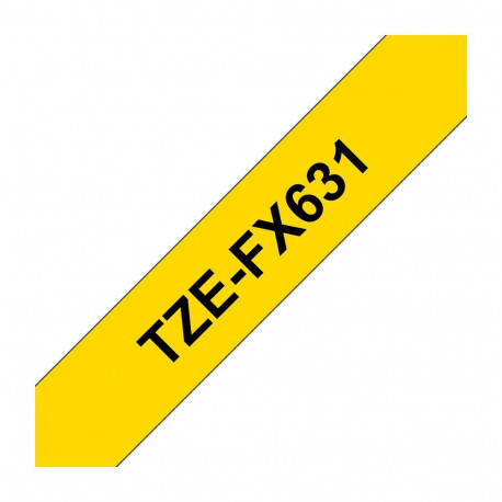 Brother TZe-FX631 markeerimislint must kollasel