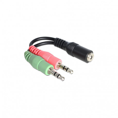 "DELOCK Adapterkabel Klinke 3,5mm 4P"