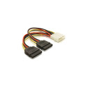 "SATA Power Adapter 2x HDD Delock"
