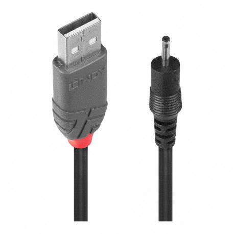 "Lindy USB-Ladekabel - 4-poliger USB-Anschluss Typ A (nur Strom) (M) - DC jack 2.3 mm (ID: 0.7 mm) (