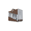 "Midi Montech Heritage TG White/Brown"