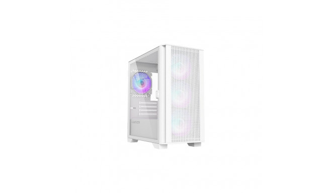 Montech AIR 100 ARGB TG valge midi-korpus