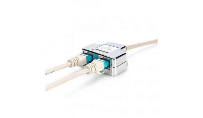 DIGITUS CAT 5e varjestatud kaabliadapter 1:1